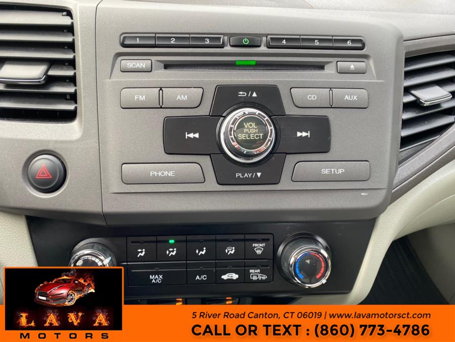 Used Honda Civic Sdn 4dr Auto EX-L 2012 | Lava Motors. Canton, Connecticut Used Honda Civic Sdn 4dr Auto EX-L 2012 | Lava Motors. Canton, Connecticut