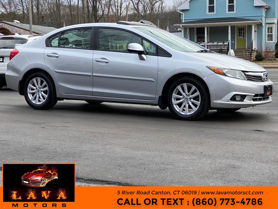 Used Honda Civic Sdn 4dr Auto EX-L 2012 | Lava Motors. Canton, Connecticut Used Honda Civic Sdn 4dr Auto EX-L 2012 | Lava Motors. Canton, Connecticut
