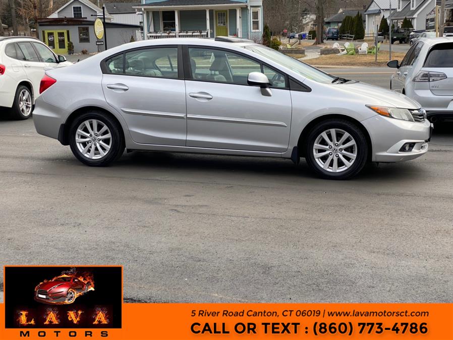 Used Honda Civic Sdn 4dr Auto EX-L 2012 | Lava Motors. Canton, Connecticut Used Honda Civic Sdn 4dr Auto EX-L 2012 | Lava Motors. Canton, Connecticut