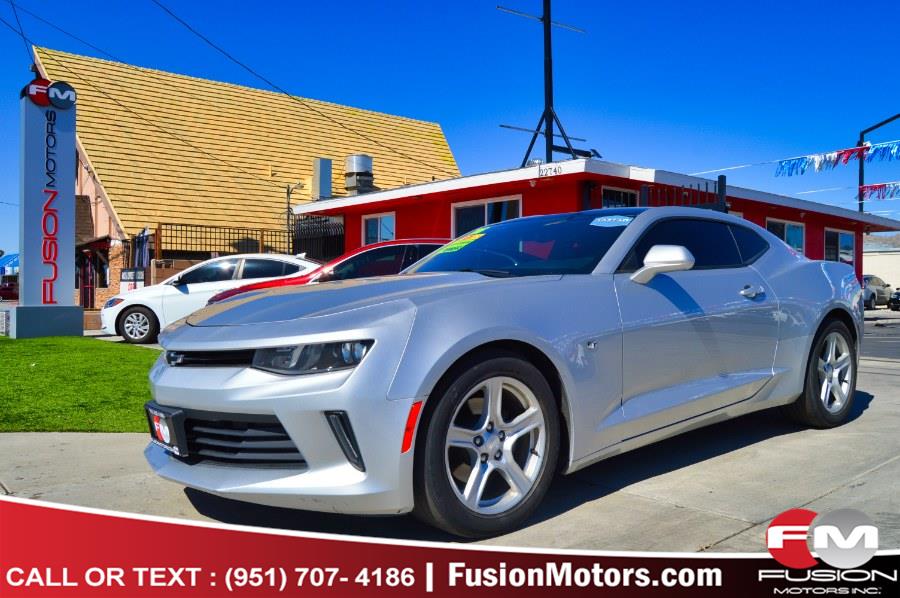 Used Chevrolet Camaro 2dr Cpe LT w/1LT 2016 | Fusion Motors Inc. Moreno Valley, California