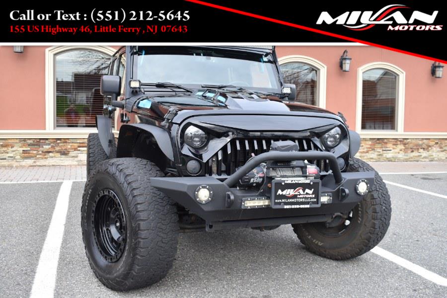 2017 Jeep Wrangler Unlimited Sahara 4x4, available for sale in Little Ferry , New Jersey | Milan Motors. Little Ferry , New Jersey