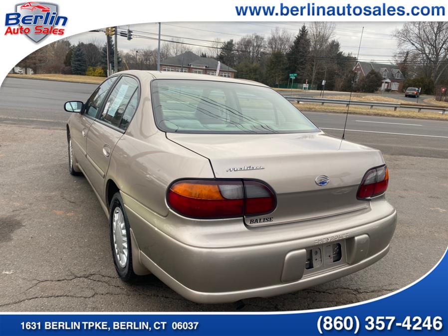 2000 Chevrolet Malibu 4dr Sdn, available for sale in Berlin, Connecticut | Berlin Auto Sales LLC. Berlin, Connecticut 2000 Chevrolet Malibu 4dr Sdn, available for sale in Berlin, Connecticut | Berlin Auto Sales LLC. Berlin, Connecticut