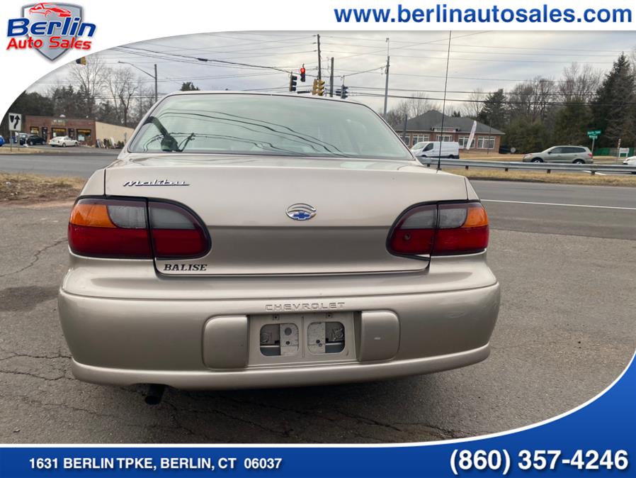 2000 Chevrolet Malibu 4dr Sdn, available for sale in Berlin, Connecticut | Berlin Auto Sales LLC. Berlin, Connecticut 2000 Chevrolet Malibu 4dr Sdn, available for sale in Berlin, Connecticut | Berlin Auto Sales LLC. Berlin, Connecticut