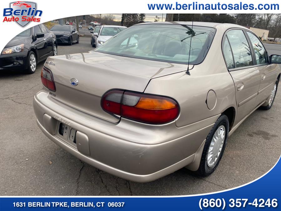 2000 Chevrolet Malibu 4dr Sdn, available for sale in Berlin, Connecticut | Berlin Auto Sales LLC. Berlin, Connecticut 2000 Chevrolet Malibu 4dr Sdn, available for sale in Berlin, Connecticut | Berlin Auto Sales LLC. Berlin, Connecticut