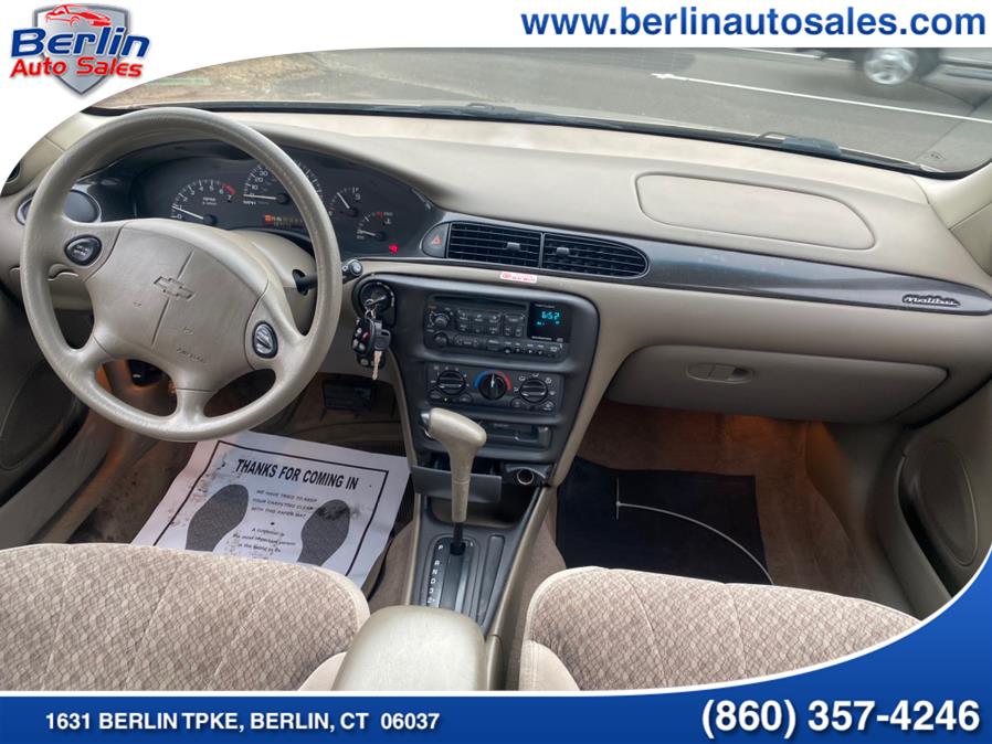 2000 Chevrolet Malibu 4dr Sdn, available for sale in Berlin, Connecticut | Berlin Auto Sales LLC. Berlin, Connecticut 2000 Chevrolet Malibu 4dr Sdn, available for sale in Berlin, Connecticut | Berlin Auto Sales LLC. Berlin, Connecticut