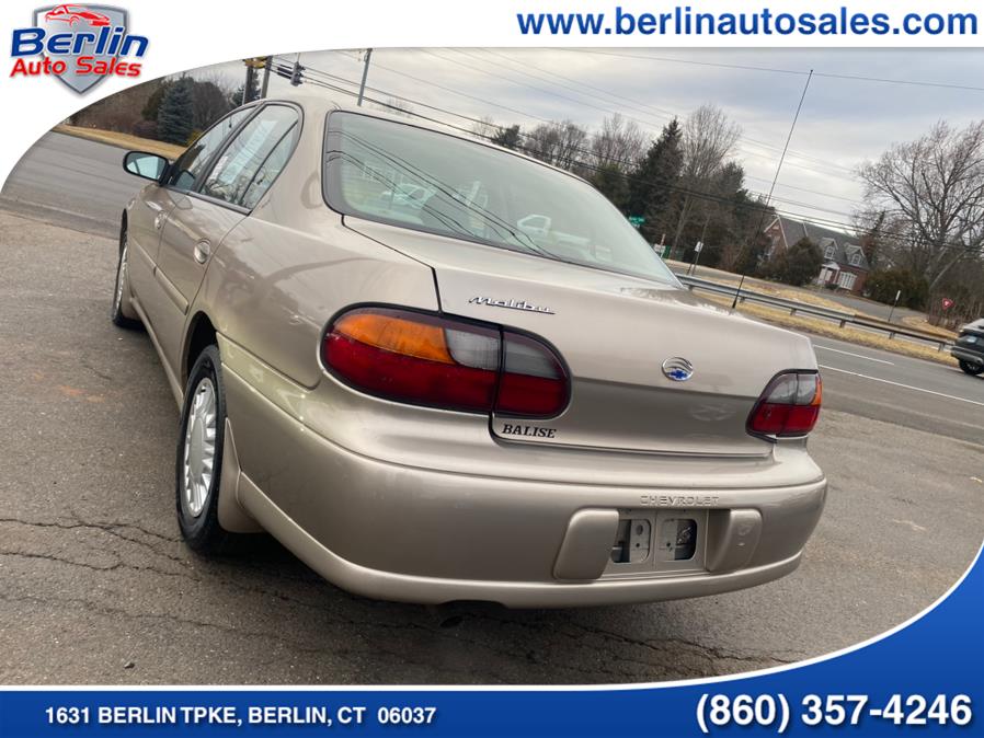 2000 Chevrolet Malibu 4dr Sdn, available for sale in Berlin, Connecticut | Berlin Auto Sales LLC. Berlin, Connecticut 2000 Chevrolet Malibu 4dr Sdn, available for sale in Berlin, Connecticut | Berlin Auto Sales LLC. Berlin, Connecticut