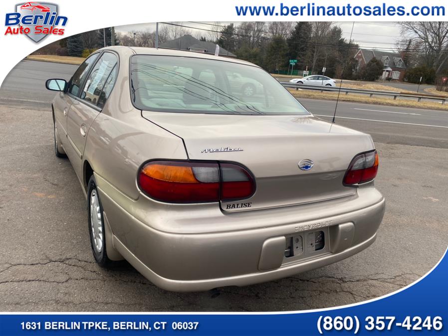 2000 Chevrolet Malibu 4dr Sdn, available for sale in Berlin, Connecticut | Berlin Auto Sales LLC. Berlin, Connecticut 2000 Chevrolet Malibu 4dr Sdn, available for sale in Berlin, Connecticut | Berlin Auto Sales LLC. Berlin, Connecticut