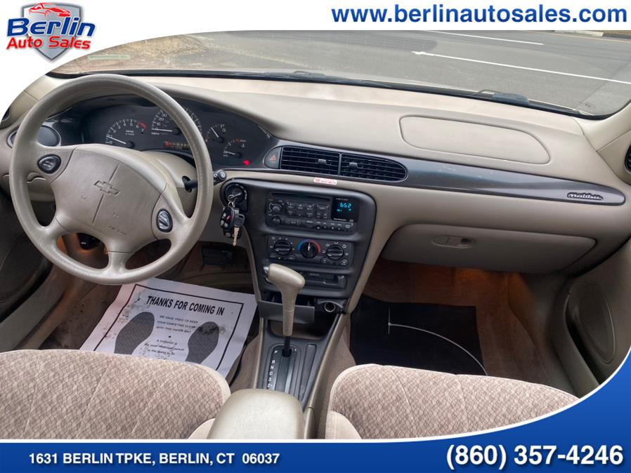 2000 Chevrolet Malibu 4dr Sdn, available for sale in Berlin, Connecticut | Berlin Auto Sales LLC. Berlin, Connecticut 2000 Chevrolet Malibu 4dr Sdn, available for sale in Berlin, Connecticut | Berlin Auto Sales LLC. Berlin, Connecticut