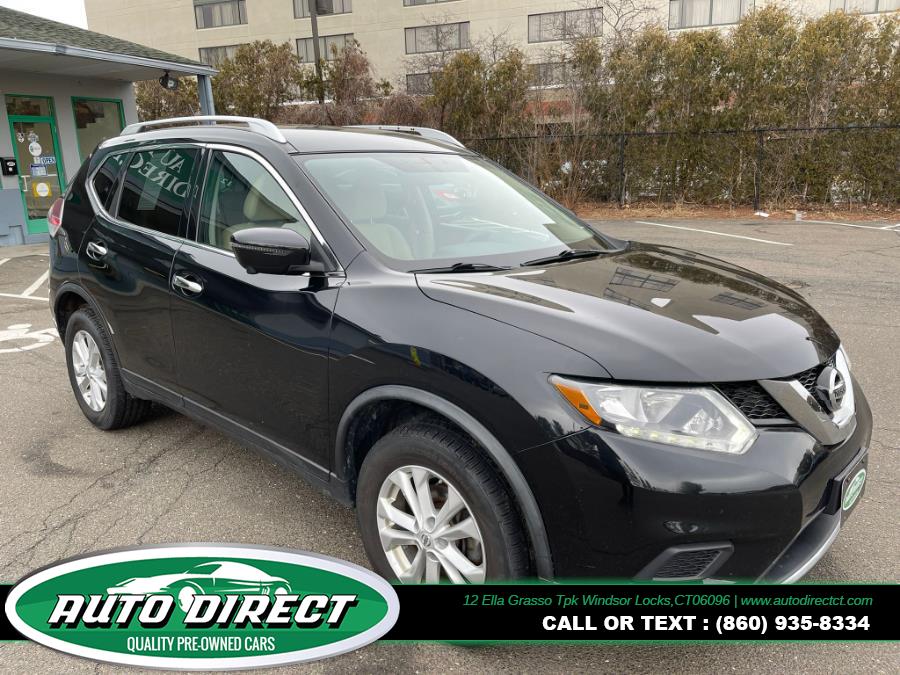 2016 Nissan Rogue AWD 4dr SV, available for sale in Windsor Locks, Connecticut | Auto Direct LLC. Windsor Locks, Connecticut 2016 Nissan Rogue AWD 4dr SV, available for sale in Windsor Locks, Connecticut | Auto Direct LLC. Windsor Locks, Connecticut