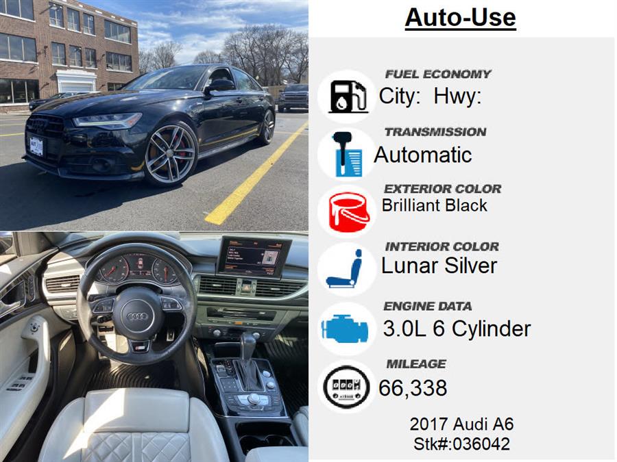 Used Audi A6 quattro Competition Prestige 2017 | Autouse. Andover, Massachusetts Used Audi A6 quattro Competition Prestige 2017 | Autouse. Andover, Massachusetts