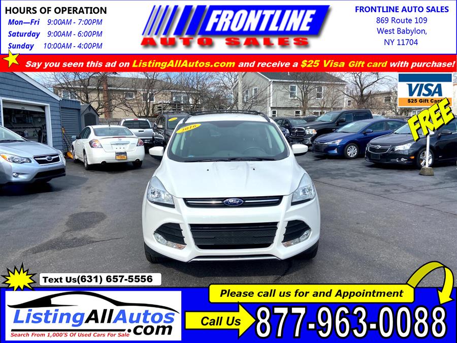 Used Ford Escape 4WD 4dr SE 2016 | www.ListingAllAutos.com. Patchogue, New York