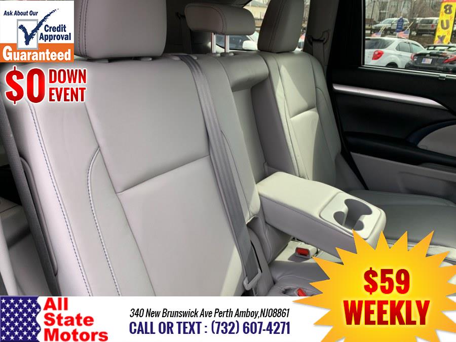 2016 Toyota Highlander AWD 4dr V6 XLE (Natl), available for sale in Perth Amboy, New Jersey | All State Motor Inc. Perth Amboy, New Jersey 2016 Toyota Highlander AWD 4dr V6 XLE (Natl), available for sale in Perth Amboy, New Jersey | All State Motor Inc. Perth Amboy, New Jersey