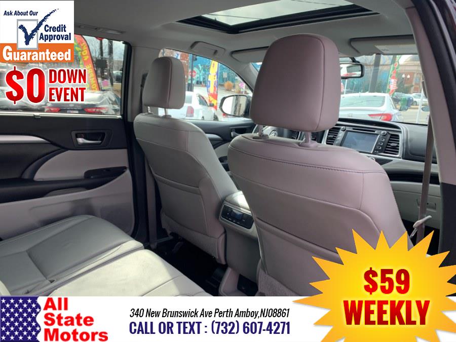2016 Toyota Highlander AWD 4dr V6 XLE (Natl), available for sale in Perth Amboy, New Jersey | All State Motor Inc. Perth Amboy, New Jersey 2016 Toyota Highlander AWD 4dr V6 XLE (Natl), available for sale in Perth Amboy, New Jersey | All State Motor Inc. Perth Amboy, New Jersey