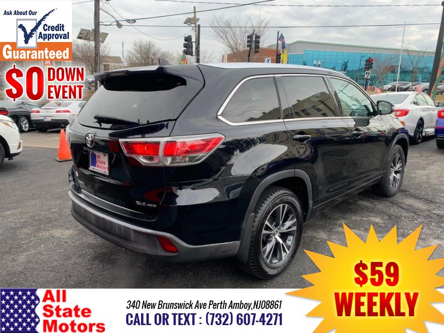 2016 Toyota Highlander AWD 4dr V6 XLE (Natl), available for sale in Perth Amboy, New Jersey | All State Motor Inc. Perth Amboy, New Jersey 2016 Toyota Highlander AWD 4dr V6 XLE (Natl), available for sale in Perth Amboy, New Jersey | All State Motor Inc. Perth Amboy, New Jersey