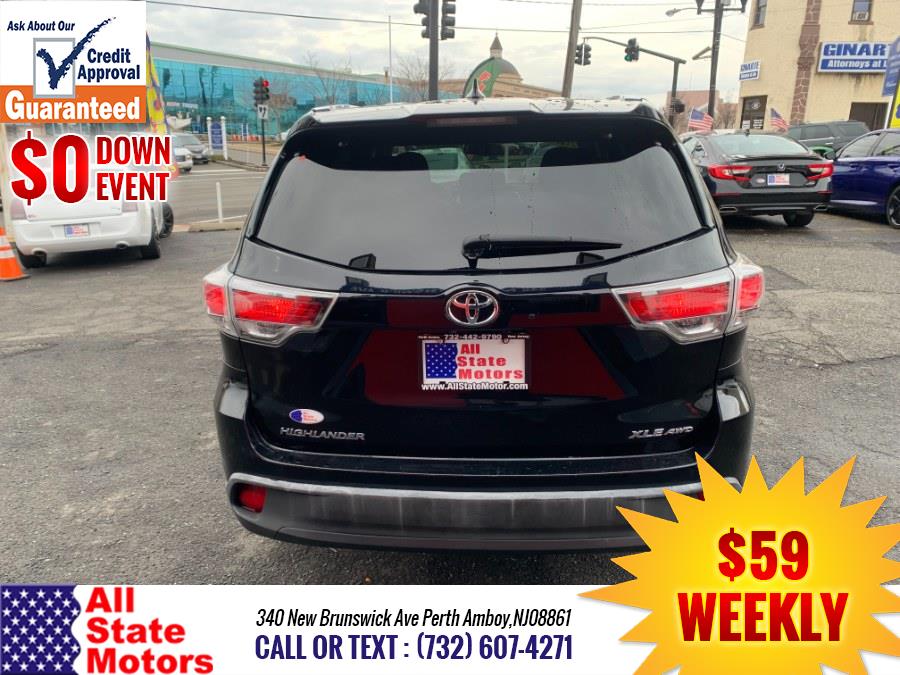 2016 Toyota Highlander AWD 4dr V6 XLE (Natl), available for sale in Perth Amboy, New Jersey | All State Motor Inc. Perth Amboy, New Jersey 2016 Toyota Highlander AWD 4dr V6 XLE (Natl), available for sale in Perth Amboy, New Jersey | All State Motor Inc. Perth Amboy, New Jersey