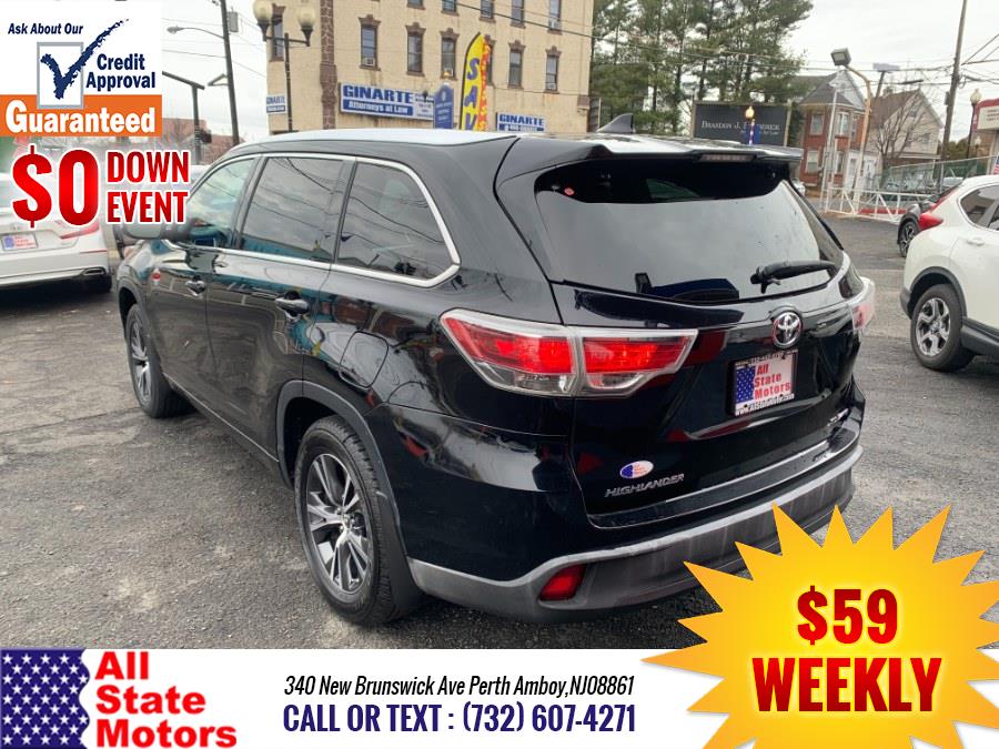 2016 Toyota Highlander AWD 4dr V6 XLE (Natl), available for sale in Perth Amboy, New Jersey | All State Motor Inc. Perth Amboy, New Jersey 2016 Toyota Highlander AWD 4dr V6 XLE (Natl), available for sale in Perth Amboy, New Jersey | All State Motor Inc. Perth Amboy, New Jersey