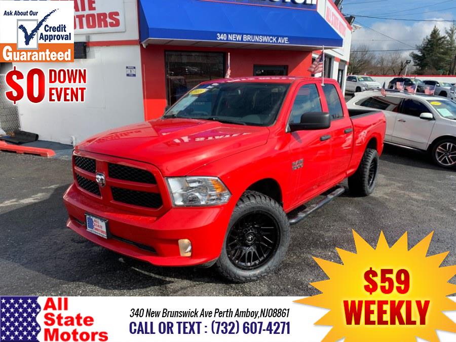 2018 Ram 1500 Express 4x4 Quad Cab 6''4" Box, available for sale in Perth Amboy, New Jersey | All State Motor Inc. Perth Amboy, New Jersey