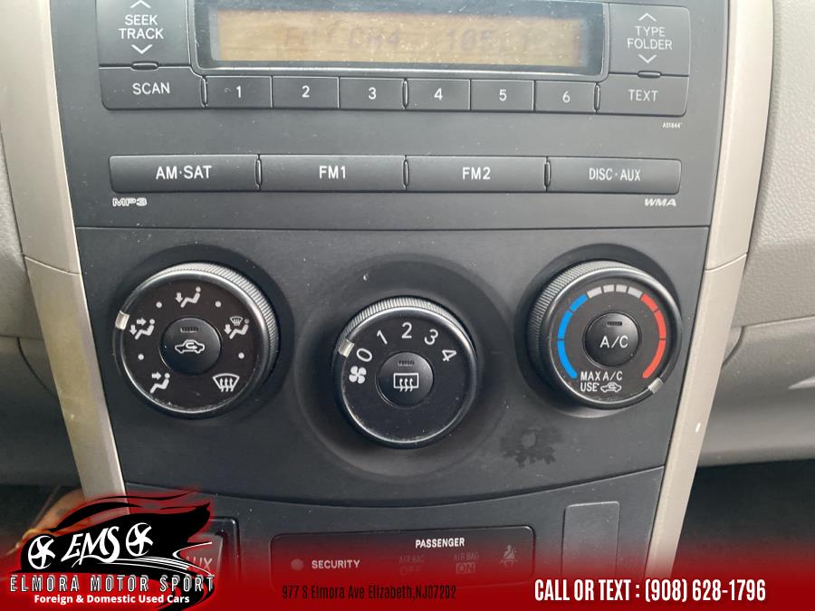 2009 Toyota Corolla 4dr Sdn Auto LE (Natl), available for sale in Elizabeth, New Jersey | Elmora Motor Sports. Elizabeth, New Jersey 2009 Toyota Corolla 4dr Sdn Auto LE (Natl), available for sale in Elizabeth, New Jersey | Elmora Motor Sports. Elizabeth, New Jersey