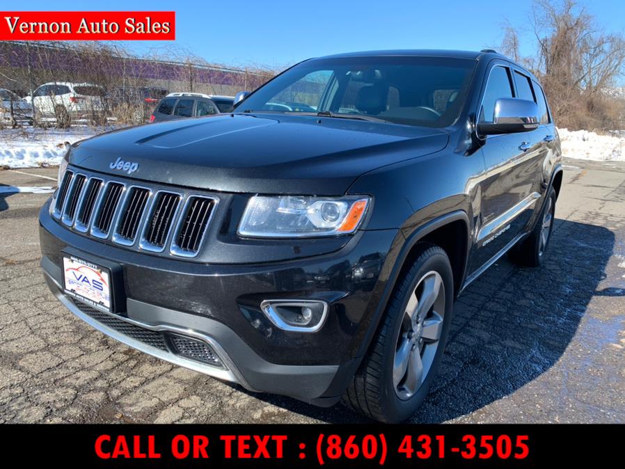 2014 Jeep Grand Cherokee 4WD 4dr Limited, available for sale in Manchester, Connecticut | Vernon Auto Sale & Service. Manchester, Connecticut