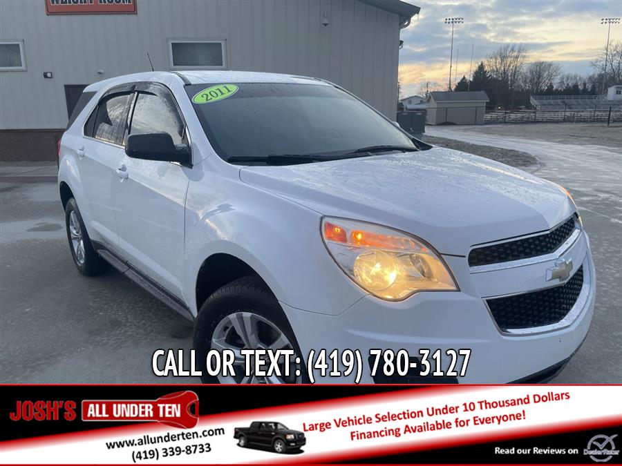 2011 Chevrolet Equinox FWD 4dr LS, available for sale in Elida, Ohio | Josh's All Under Ten LLC. Elida, Ohio