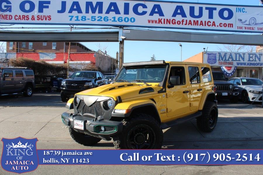 Used Jeep Wrangler Unlimited Sahara 4x4 2019 | King of Jamaica Auto Inc. Hollis, New York