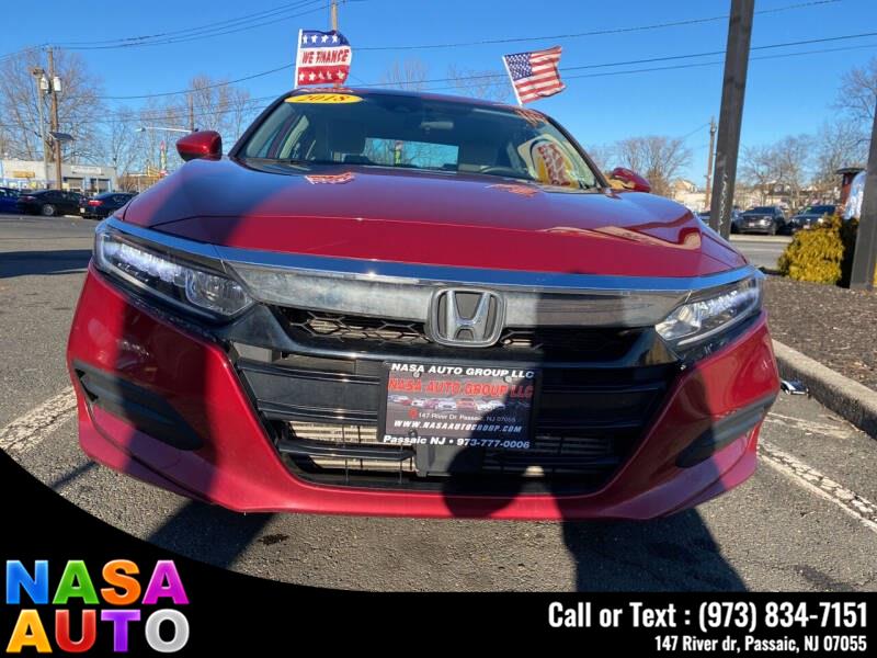 2018 Honda Accord Sedan LX 1.5T CVT, available for sale in Passaic, New Jersey | Nasa Auto. Passaic, New Jersey