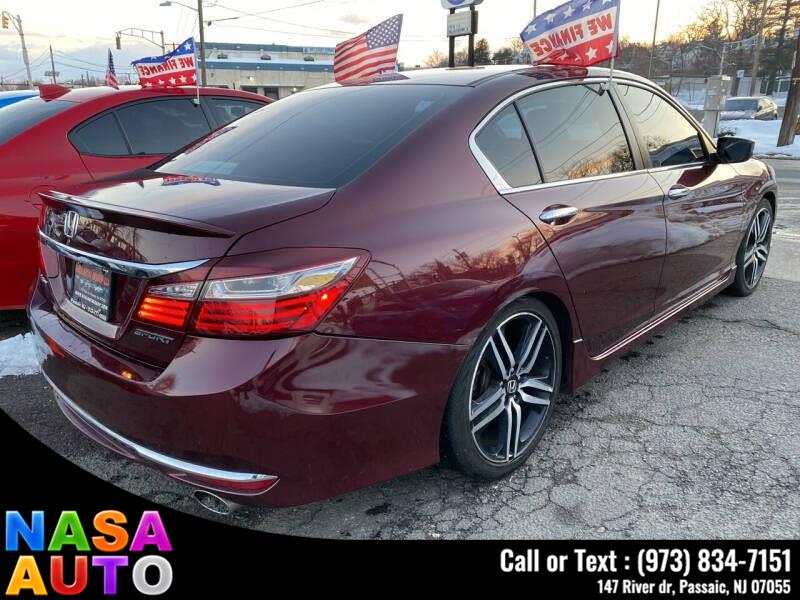 2016 Honda Accord Sedan 4dr I4 CVT Sport, available for sale in Passaic, New Jersey | Nasa Auto. Passaic, New Jersey 2016 Honda Accord Sedan 4dr I4 CVT Sport, available for sale in Passaic, New Jersey | Nasa Auto. Passaic, New Jersey