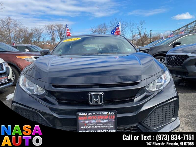 Used Honda Civic Hatchback LX Manual 2018 | Nasa Auto. Passaic, New Jersey