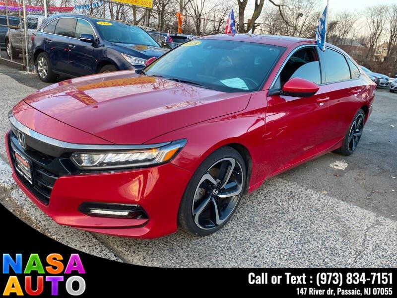 2018 Honda Accord Sedan Sport 1.5T CVT, available for sale in Passaic, New Jersey | Nasa Auto. Passaic, New Jersey 2018 Honda Accord Sedan Sport 1.5T CVT, available for sale in Passaic, New Jersey | Nasa Auto. Passaic, New Jersey
