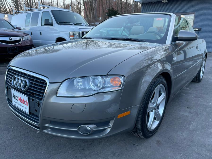 Used Audi A4 2dr Cabriolet Auto 3.2L quattro 2008 | Auto Match LLC. Waterbury, Connecticut Used Audi A4 2dr Cabriolet Auto 3.2L quattro 2008 | Auto Match LLC. Waterbury, Connecticut