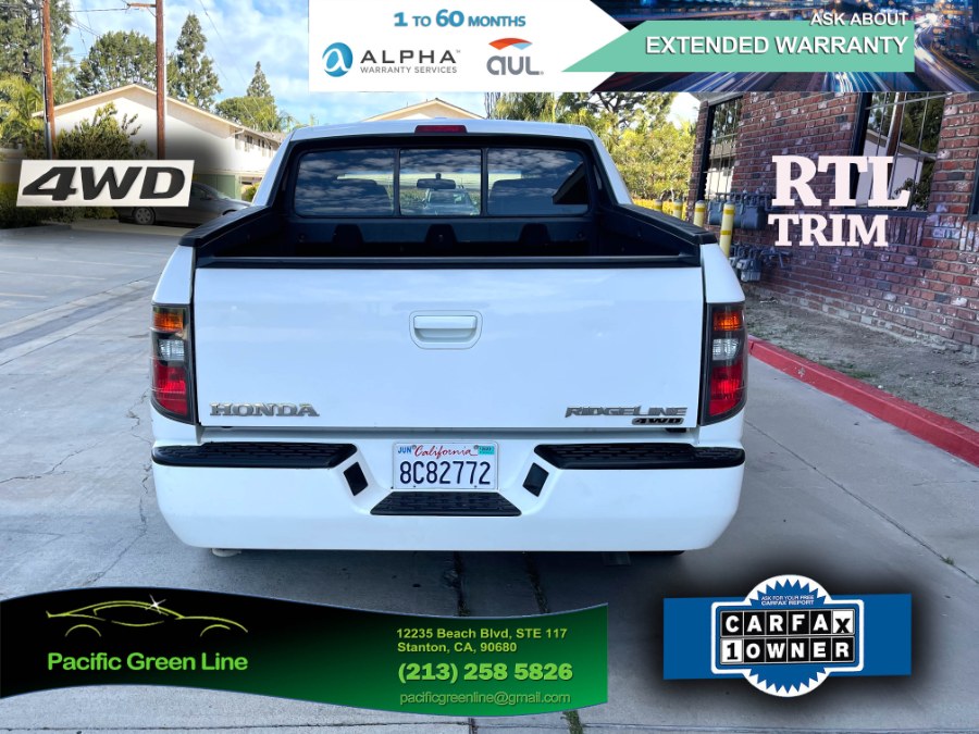 2006 Honda Ridgeline RTL AT with MOONROOF & NAVI, available for sale in Lake Forest, California | Pacific Green Line. Lake Forest, California 2006 Honda Ridgeline RTL AT with MOONROOF & NAVI, available for sale in Lake Forest, California | Pacific Green Line. Lake Forest, California