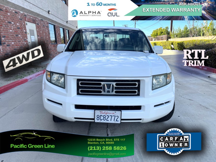 2006 Honda Ridgeline RTL AT with MOONROOF & NAVI, available for sale in Lake Forest, California | Pacific Green Line. Lake Forest, California 2006 Honda Ridgeline RTL AT with MOONROOF & NAVI, available for sale in Lake Forest, California | Pacific Green Line. Lake Forest, California