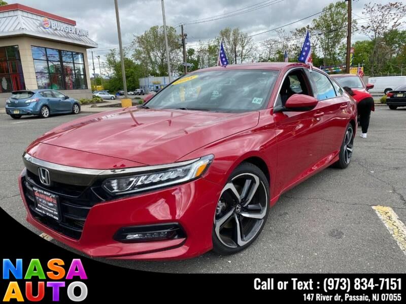 2018 Honda Accord Sedan Sport 1.5T CVT, available for sale in Passaic, New Jersey | Nasa Auto. Passaic, New Jersey 2018 Honda Accord Sedan Sport 1.5T CVT, available for sale in Passaic, New Jersey | Nasa Auto. Passaic, New Jersey