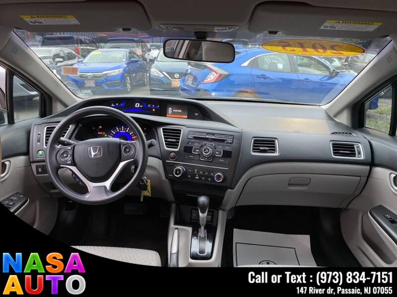2015 Honda Civic Sedan 4dr CVT LX, available for sale in Passaic, New Jersey | Nasa Auto. Passaic, New Jersey 2015 Honda Civic Sedan 4dr CVT LX, available for sale in Passaic, New Jersey | Nasa Auto. Passaic, New Jersey