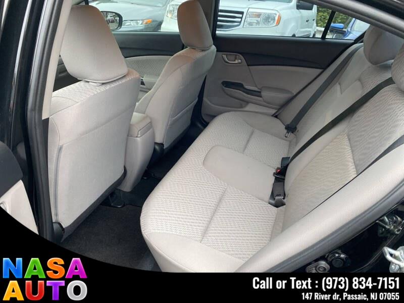 2015 Honda Civic Sedan 4dr CVT LX, available for sale in Passaic, New Jersey | Nasa Auto. Passaic, New Jersey 2015 Honda Civic Sedan 4dr CVT LX, available for sale in Passaic, New Jersey | Nasa Auto. Passaic, New Jersey