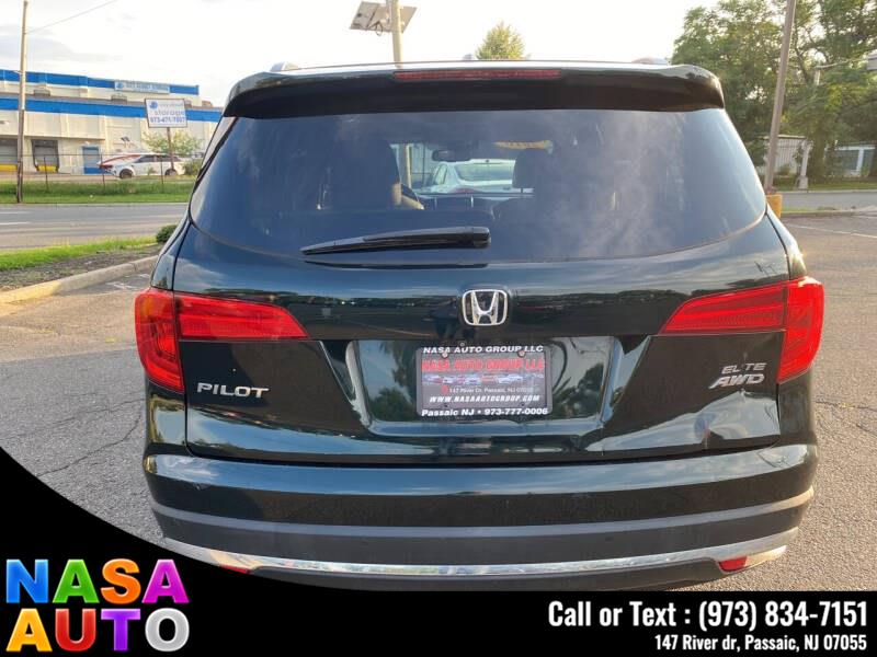 2016 Honda Pilot AWD 4dr Elite w/RES & Navi, available for sale in Passaic, New Jersey | Nasa Auto. Passaic, New Jersey 2016 Honda Pilot AWD 4dr Elite w/RES & Navi, available for sale in Passaic, New Jersey | Nasa Auto. Passaic, New Jersey