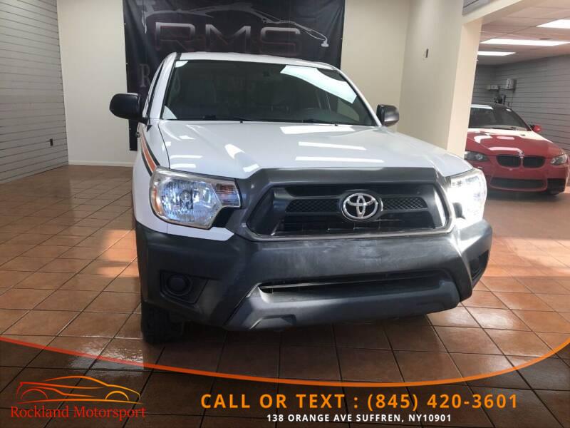 2015 Toyota Tacoma 2WD Access Cab I4 AT (Natl), available for sale in Suffern, New York | Rockland Motor Sport. Suffern, New York