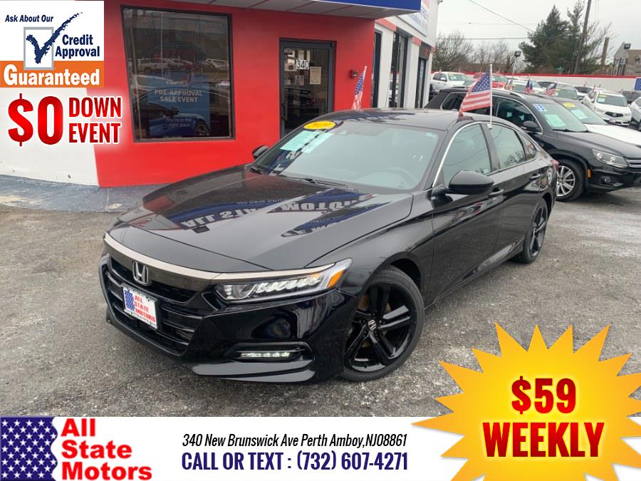 2019 Honda Accord Sedan Sport 2.0T Auto, available for sale in Perth Amboy, New Jersey | All State Motor Inc. Perth Amboy, New Jersey