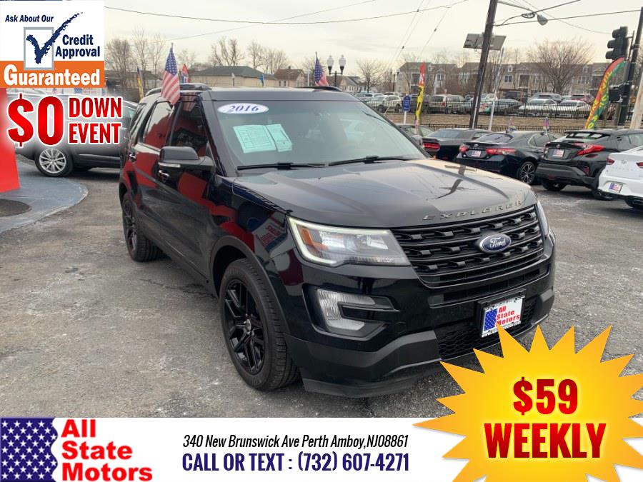2016 Ford Explorer 4WD 4dr Sport, available for sale in Perth Amboy, New Jersey | All State Motor Inc. Perth Amboy, New Jersey 2016 Ford Explorer 4WD 4dr Sport, available for sale in Perth Amboy, New Jersey | All State Motor Inc. Perth Amboy, New Jersey