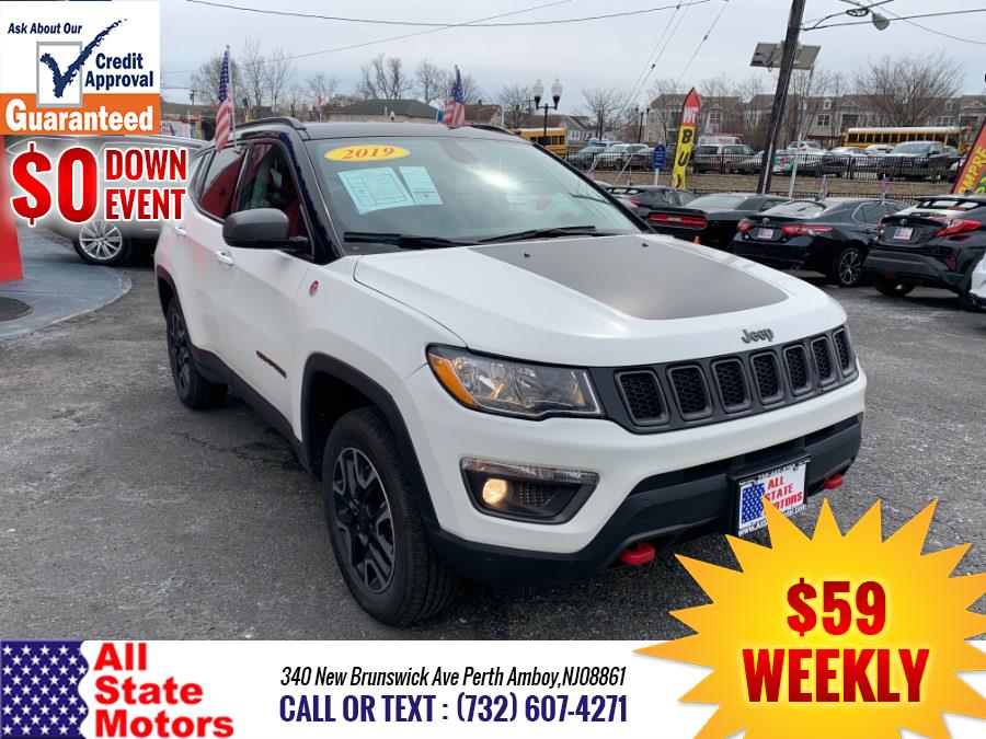 2019 Jeep Compass Trailhawk 4x4, available for sale in Perth Amboy, New Jersey | All State Motor Inc. Perth Amboy, New Jersey 2019 Jeep Compass Trailhawk 4x4, available for sale in Perth Amboy, New Jersey | All State Motor Inc. Perth Amboy, New Jersey