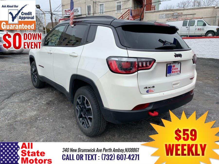 2019 Jeep Compass Trailhawk 4x4, available for sale in Perth Amboy, New Jersey | All State Motor Inc. Perth Amboy, New Jersey 2019 Jeep Compass Trailhawk 4x4, available for sale in Perth Amboy, New Jersey | All State Motor Inc. Perth Amboy, New Jersey