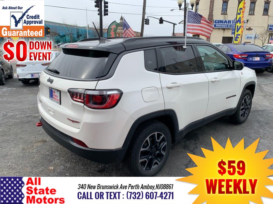 2019 Jeep Compass Trailhawk 4x4, available for sale in Perth Amboy, New Jersey | All State Motor Inc. Perth Amboy, New Jersey 2019 Jeep Compass Trailhawk 4x4, available for sale in Perth Amboy, New Jersey | All State Motor Inc. Perth Amboy, New Jersey