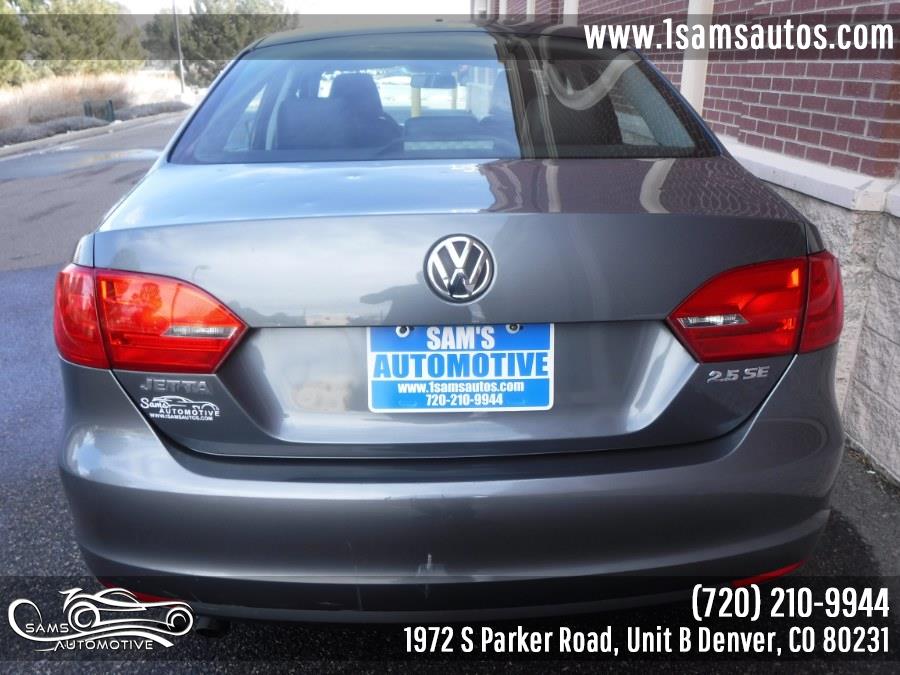 2013 Volkswagen Jetta Sedan 4dr Auto SE w/Convenience PZEV, available for sale in Denver, Colorado | Sam's Automotive. Denver, Colorado 2013 Volkswagen Jetta Sedan 4dr Auto SE w/Convenience PZEV, available for sale in Denver, Colorado | Sam's Automotive. Denver, Colorado