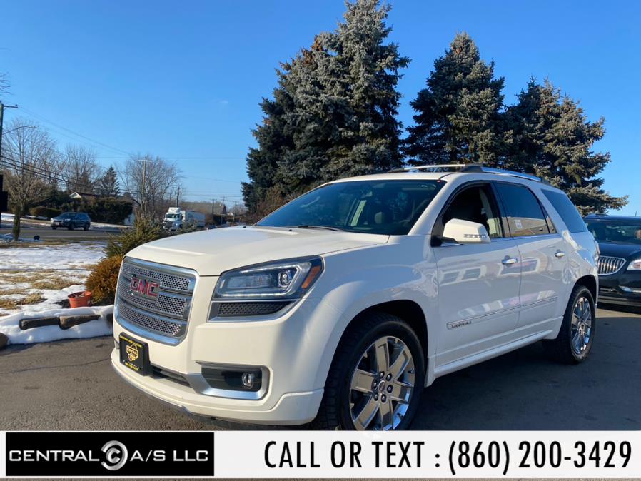2014 GMC Acadia AWD 4dr Denali, available for sale in East Windsor, Connecticut | Central A/S LLC. East Windsor, Connecticut 2014 GMC Acadia AWD 4dr Denali, available for sale in East Windsor, Connecticut | Central A/S LLC. East Windsor, Connecticut