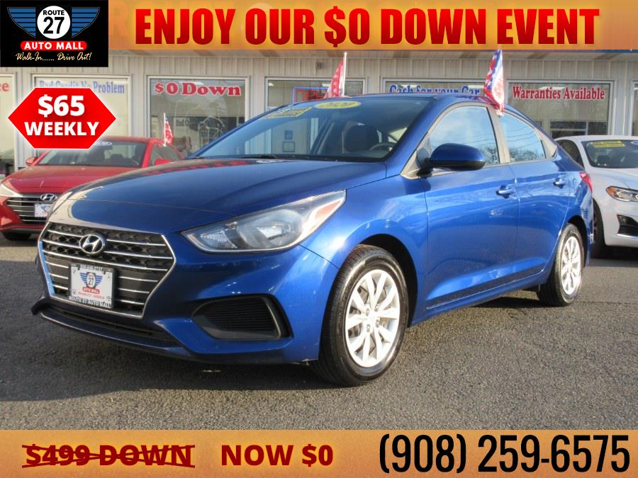 Used Hyundai Accent SE Sedan IVT 2020 | Route 27 Auto Mall. Linden, New Jersey