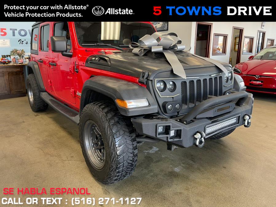 2019 Jeep Wrangler Unlimited Sport S 4x4, available for sale in Inwood, New York | 5 Towns Drive. Inwood, New York 2019 Jeep Wrangler Unlimited Sport S 4x4, available for sale in Inwood, New York | 5 Towns Drive. Inwood, New York