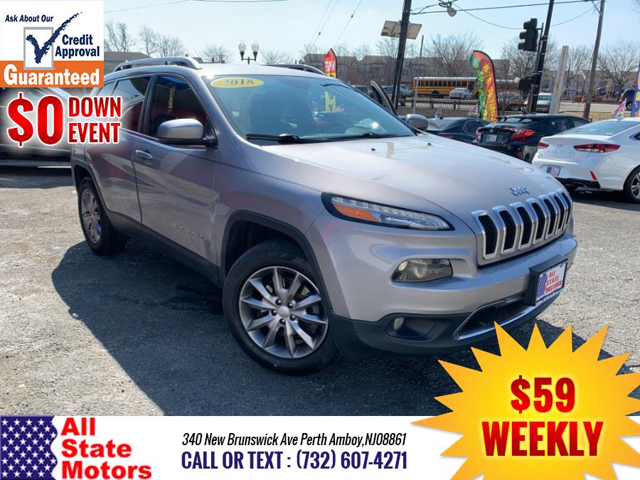 2018 Jeep Cherokee Limited 4x4, available for sale in Perth Amboy, New Jersey | All State Motor Inc. Perth Amboy, New Jersey 2018 Jeep Cherokee Limited 4x4, available for sale in Perth Amboy, New Jersey | All State Motor Inc. Perth Amboy, New Jersey