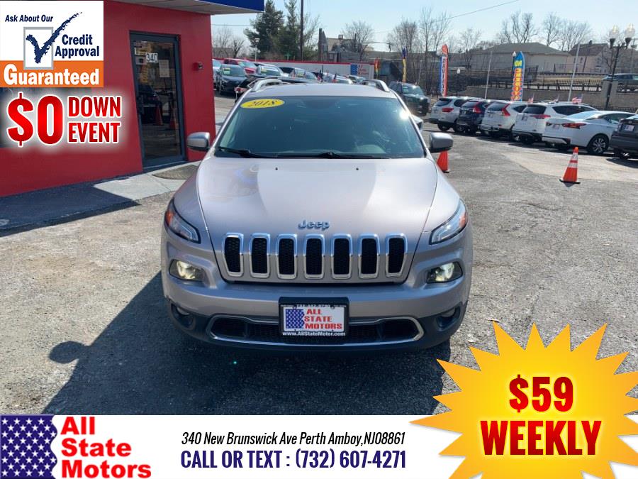 2018 Jeep Cherokee Limited 4x4, available for sale in Perth Amboy, New Jersey | All State Motor Inc. Perth Amboy, New Jersey 2018 Jeep Cherokee Limited 4x4, available for sale in Perth Amboy, New Jersey | All State Motor Inc. Perth Amboy, New Jersey
