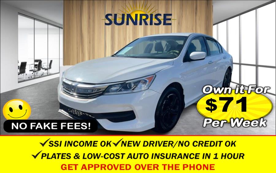 2016 Honda Accord Sedan 4dr I4 CVT LX, available for sale in Elmont, New York | Sunrise of Elmont. Elmont, New York 2016 Honda Accord Sedan 4dr I4 CVT LX, available for sale in Elmont, New York | Sunrise of Elmont. Elmont, New York
