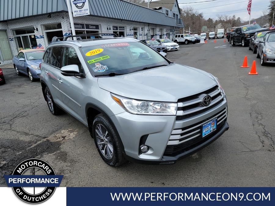 2019 Toyota Highlander XLE V6 AWD (Natl), available for sale in Wappingers Falls, New York | Performance Motor Cars. Wappingers Falls, New York 2019 Toyota Highlander XLE V6 AWD (Natl), available for sale in Wappingers Falls, New York | Performance Motor Cars. Wappingers Falls, New York